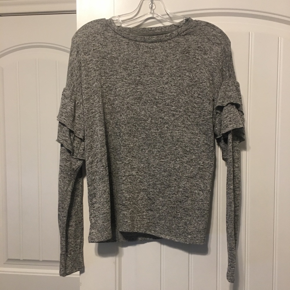 Gray Sleep Top